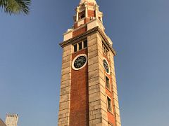 02A The Former Kowloon-Canton Railway Clock Tower was completed in 1915 in Tsim Sha Tsui Kowloon Hong Kong